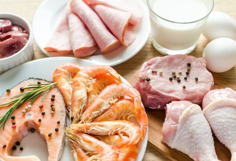 Carne și fructe de mare